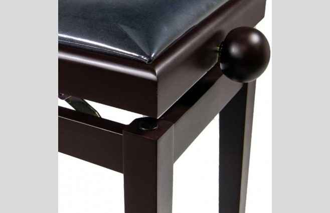 Koda KB109SR "Legato" Satin Rosewood Adjustable Height Piano Stool - Image 2